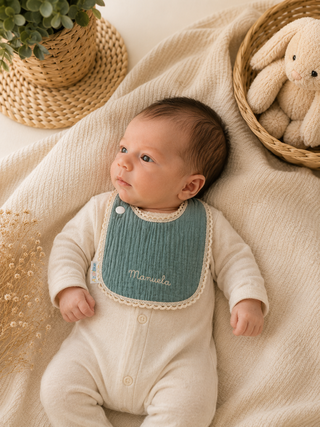 Babero Salvababas Personalizado - Colección Bambula