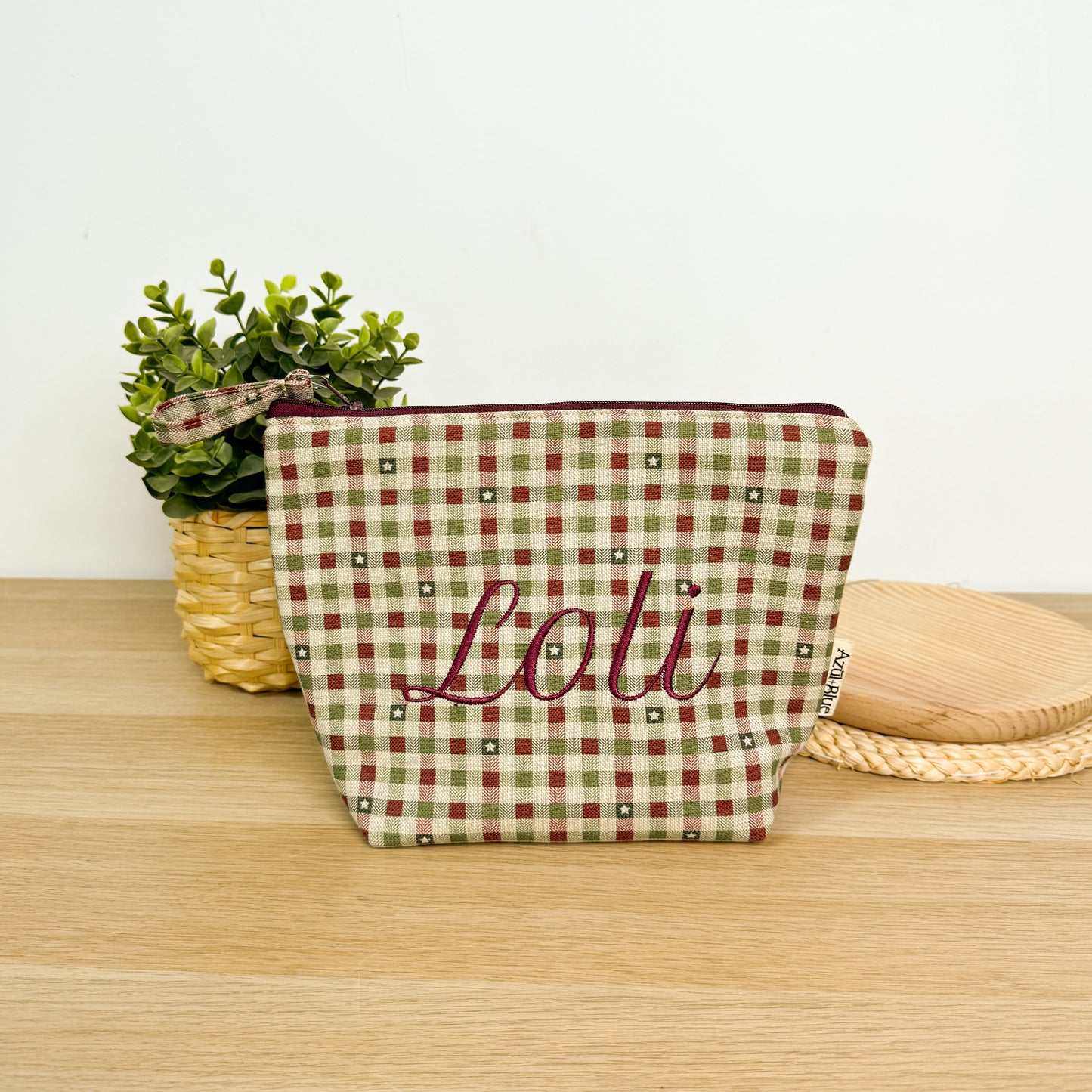 Neceser vichy invernal