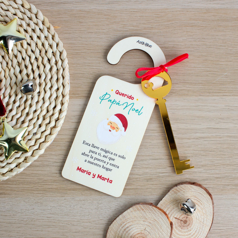 Llave mágica Papá Noel Personalizada
