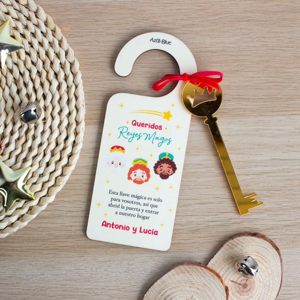 Llave mágica Reyes Magos Personalizada