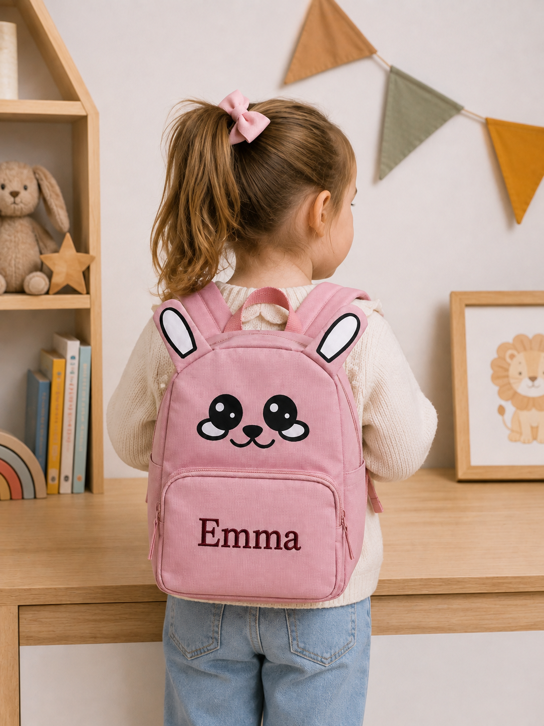 Mochila Infantil Conejo - Personalizada