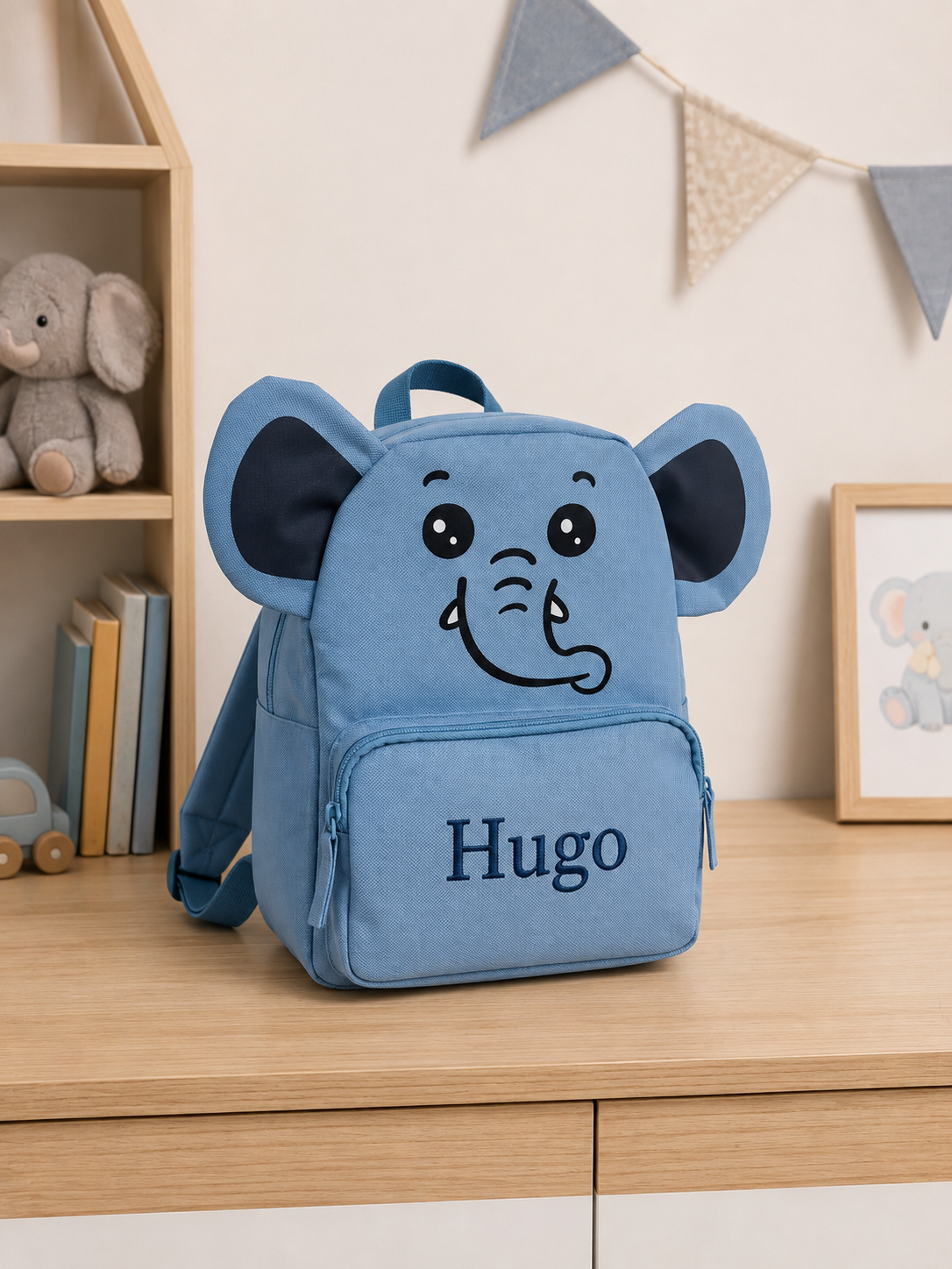 Mochila Infantil Elefante - Personalizada