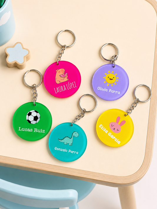 Llavero Vuelta al Cole - Personalizado