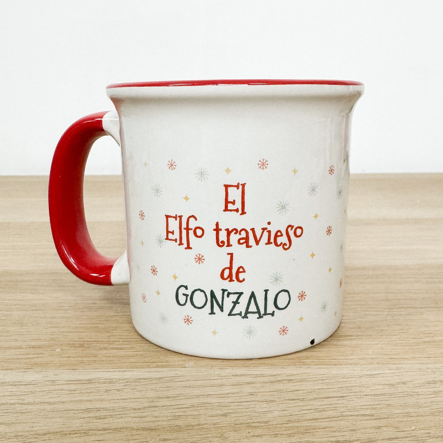 Taza Elfo Travieso Personalizada