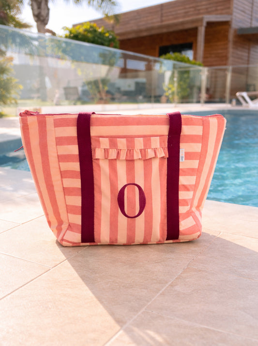 Bolso de Playa de la "Colección Raya" Personalizado y Hecho a Mano