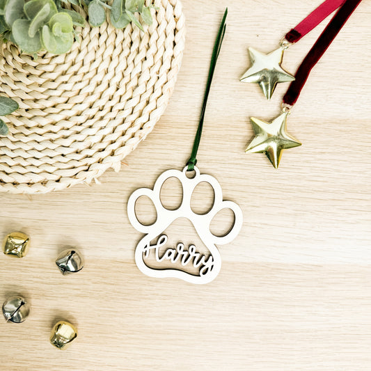 Adorno navideño personalizado para mascotas