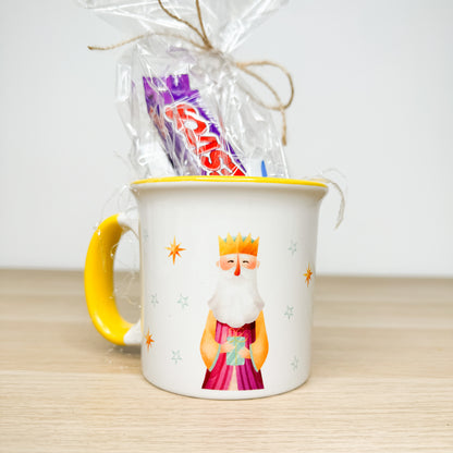 Taza personalizada del Rey Melchor