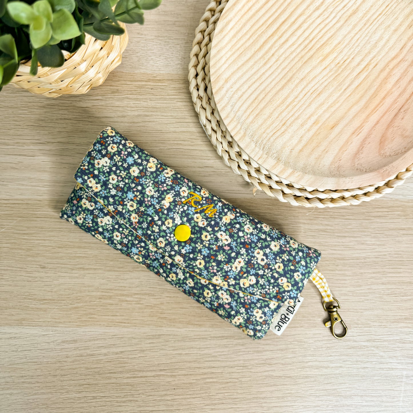 Funda gafas flores