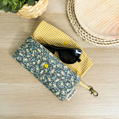 Funda gafas flores