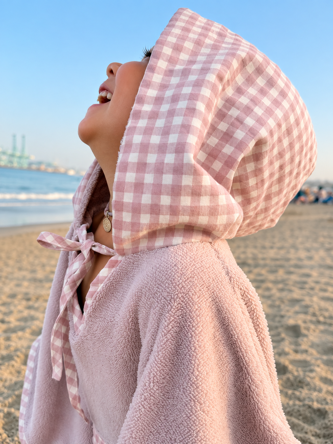 Poncho Toalla Infantil Coquette - Personalizado