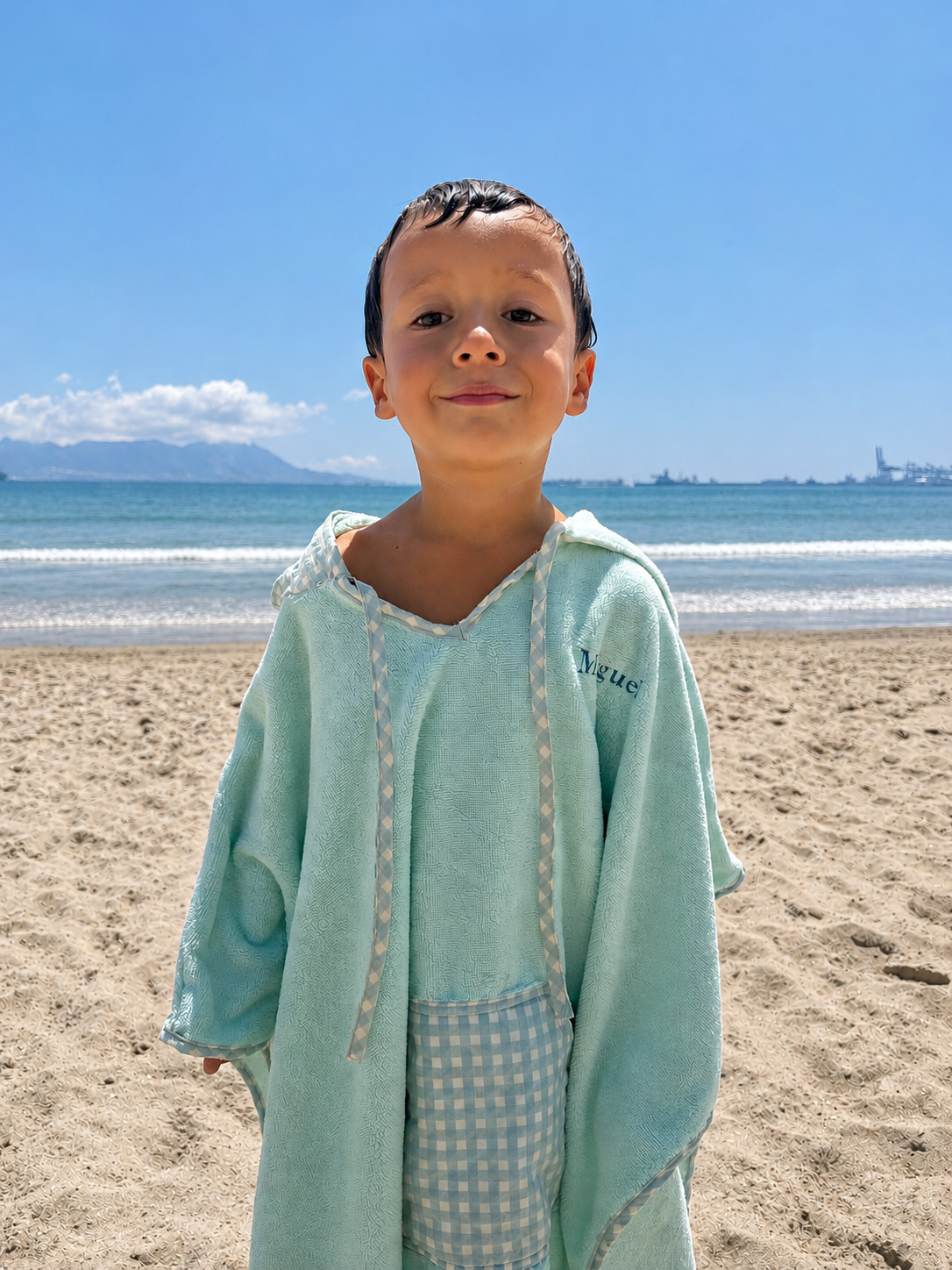 Poncho Toalla Infantil Brisa - Personalizado