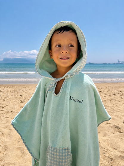Poncho Toalla Infantil Brisa - Personalizado