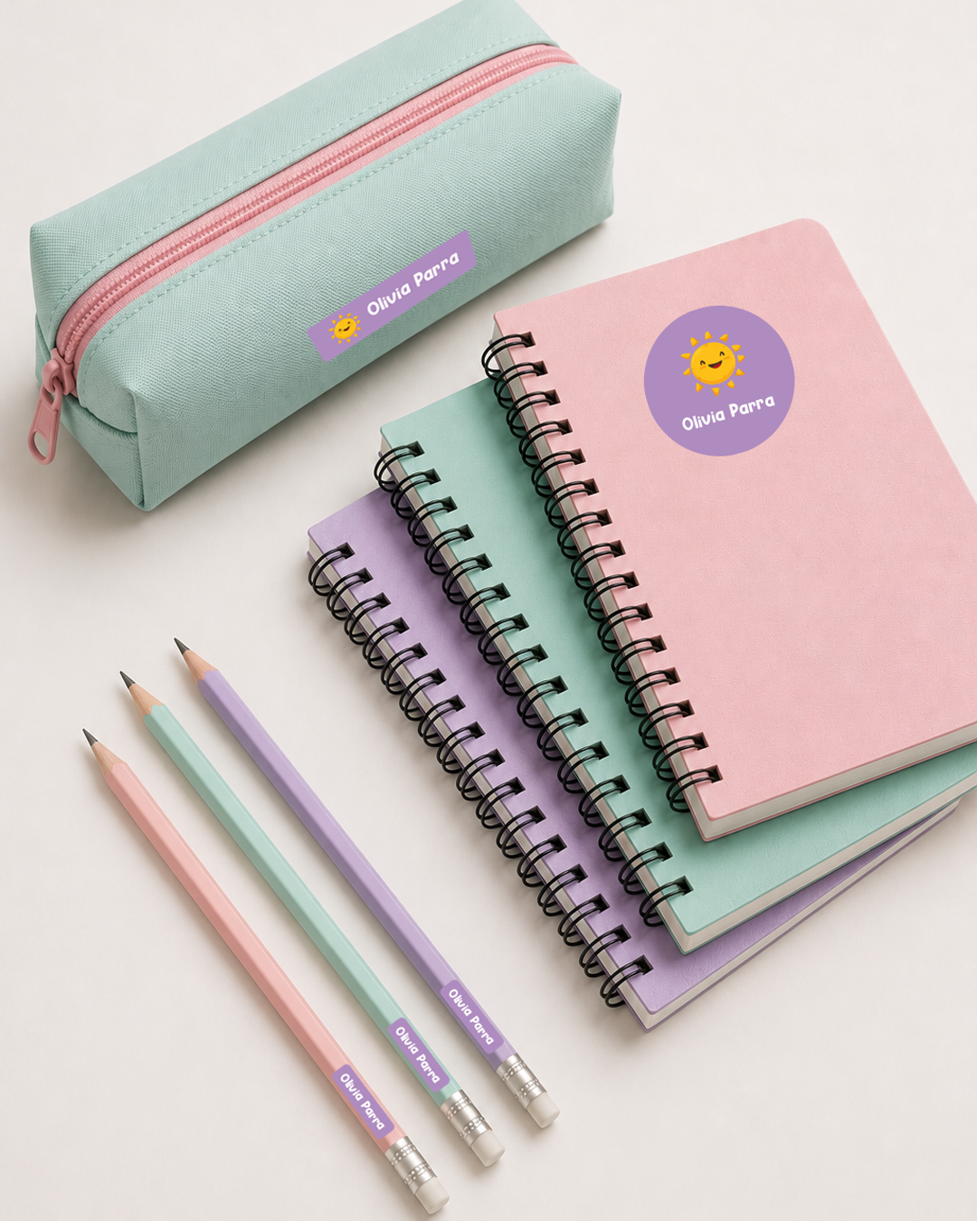 Pack etiquetas personalizadas Vuelta al Cole